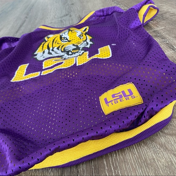 LSU Tigers Pet Dog Football Jersey - Picture 6 of 12